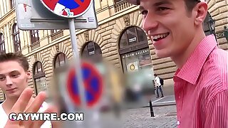 GAYWIRE - Czech Cutie Takes Bareback Big Learn of Prevalent His Twink Aggravation