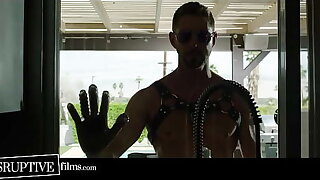 Hairy Hunk Explores Ass Play With Mysterious Leather Dom - Johnny Ford, Vander Pulaski - DisruptiveFilms